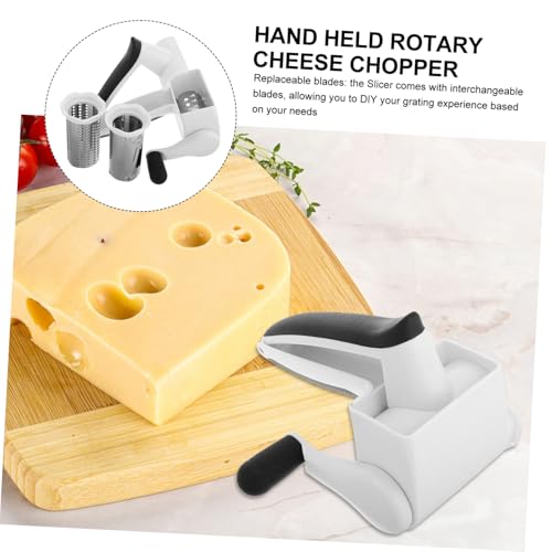 Rotary Cheese Slicer Nut Chopper Cheese Grater Easy Shredding miniatura 6
