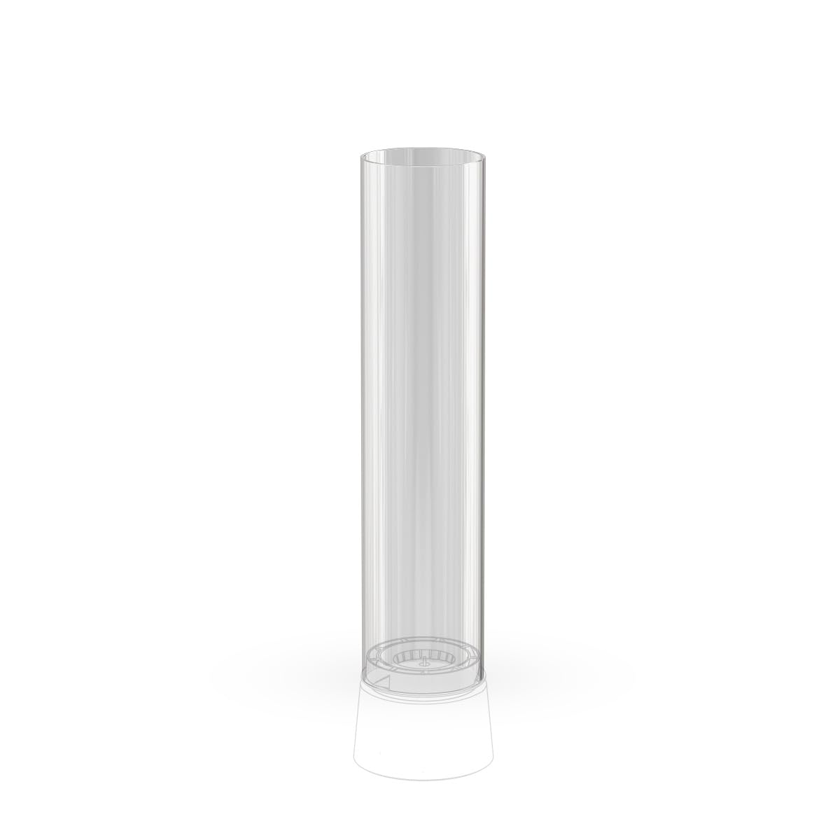 höfats - Spin air 1200 Glaszylinder - Ersatzglas für Spin air 1200 Tischfeuer aus hitzebeständigem Borosilikatglas - original Zubehör, Ersatzteil für Spin air 1200 Tischkamin - Ø 12 cm, Höhe 45 cm