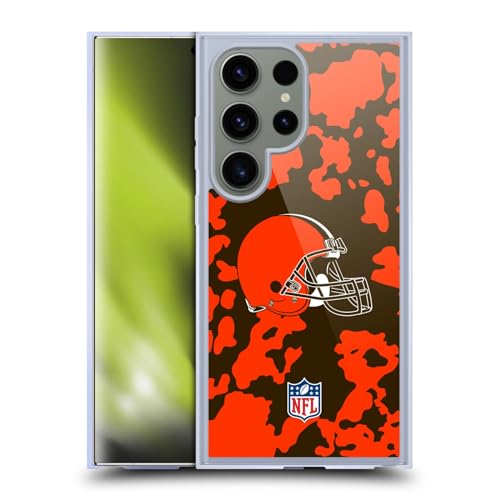 Coque Gel compatible avec Samsung Galaxy S24 Ultra 5G MagSafe NFL Browns