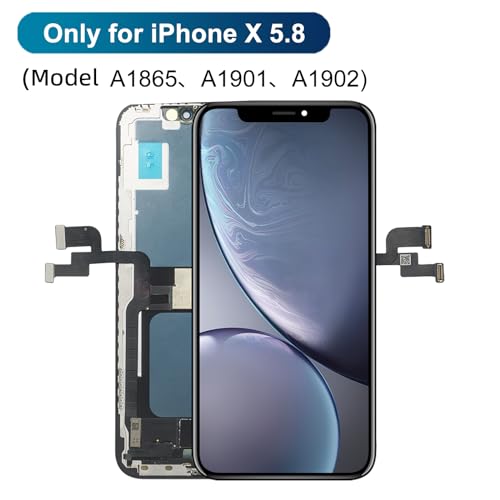 Lmq FOR IPHONE X 10 Screen Replacement ,5.8 Inch Lcd Display 3D Touch Screen Digitizer Assembly,Compatible thumb #6