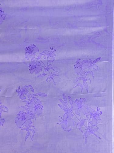 Image of Garden Vareli Floral Print Chiffon Saree