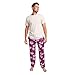 Disney Alice In Wonderland Chesire Cat All-Over Print Adult Purple Sleep Pajama Pants-Large