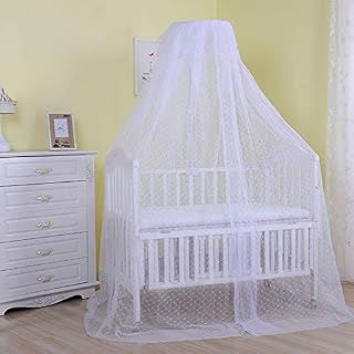 Cdycam Baby Infant Toddler Bed Dome Cots Mosquito Netting Hanging Bed Net Mosquito