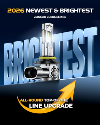 Image of 2026 Upgraded 9005 /HB3 LED Bulb, 90000LM 1500% Ultra-Bright Real 1:1 Mini Size, 6500K Cool White HB3 /9005 Light Bulbs, 3MIN Quick Install No Adapter Needed, Pack of 2