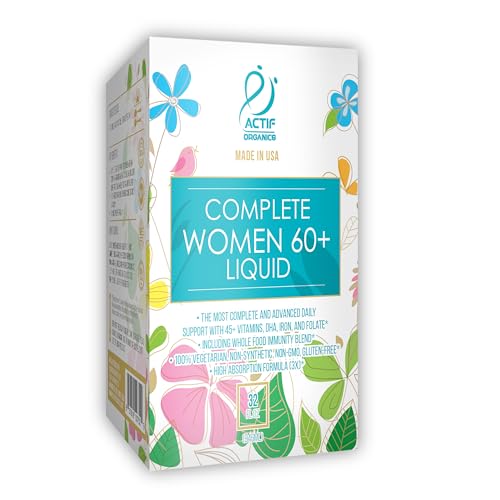 ACTIF Liquid Multivitamin for Women 60+