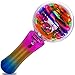 ArtCreativity Light Up Magic Unicorn Wand, 7.5 Inch LED Spinning Wand Toy for Kids, Batteries Included, Great Gift Idea for Boys and Girls, Unicorn Birthday Party Favor, Carnival Prize