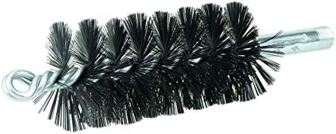 Weiler 44133 2-1/2" Single Spiral Flue Brush, 012 Steel Fill, Made in The USA