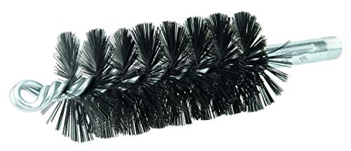 Weiler 44131 2" Single Spiral Flue Brush, .012 Steel Fill, Made in the USA
