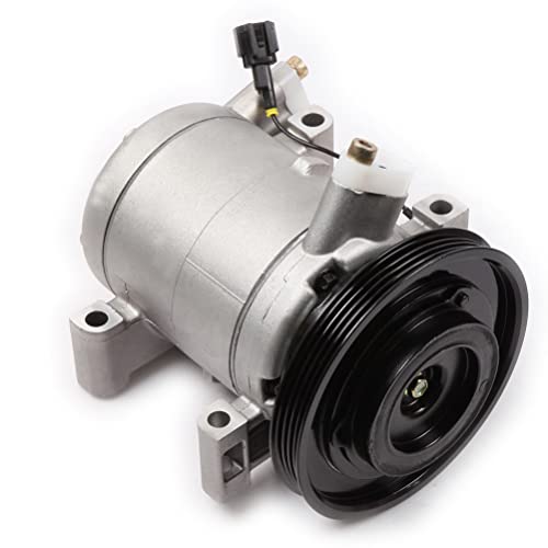 Image of ECCPP AC Compressor with Clutch for Nissan Xterra 3.3L 2000 AC Compressor 4 Grooves DKV14C