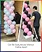 YALLOVE Balloon Column Stand Kit, 2 Sets of 7 Feet Height Adjustable Balloon Tower Pillar with Reusable Metal Telescopic Design for Birthday, Wedding, Baby Shower, Graduation Party Decoration