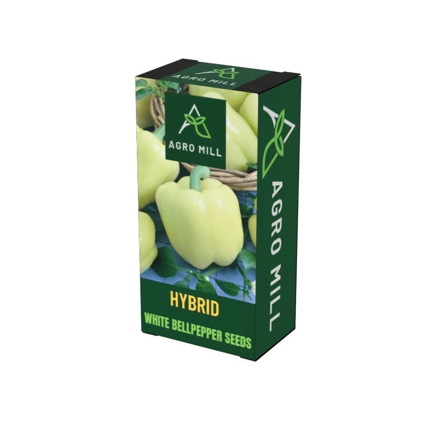 AGRO MILL BELLPEPPER/WHITE CAPSICUM SEEDS FOR KITCHEN GARDEN-1