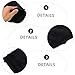Beaupretty 6pcs Exfoliating Makeup Removal Gloves Facial Cleaning Mitts for All Skin Types for Daily Use Comfortable Eye Makeup