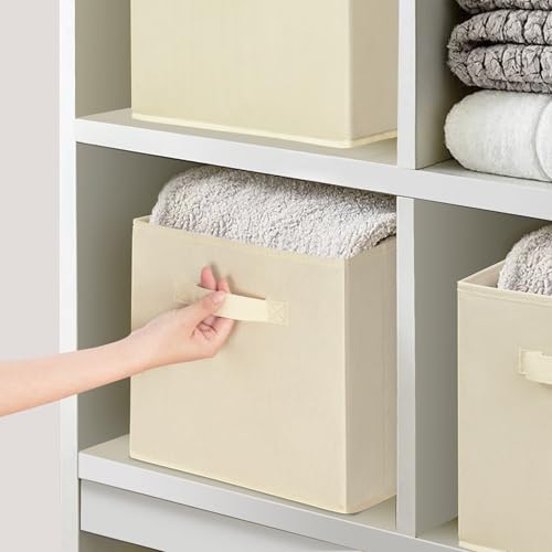 Cubes de rangement pour couvertures et linge encombrant | Pack de 4 robustes - 5