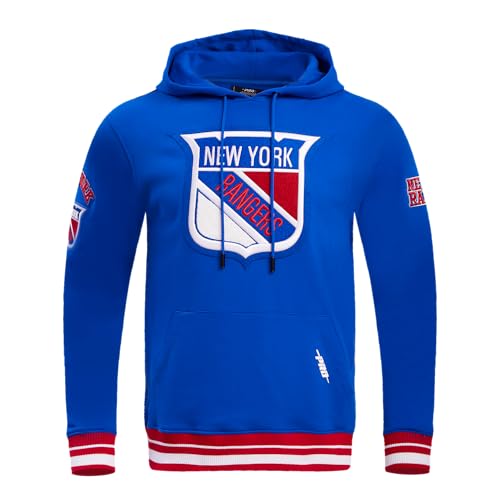 Image of Pro Standard Men's NHL Retro Classics Brushed Back French Terry Pull Over Hoodie