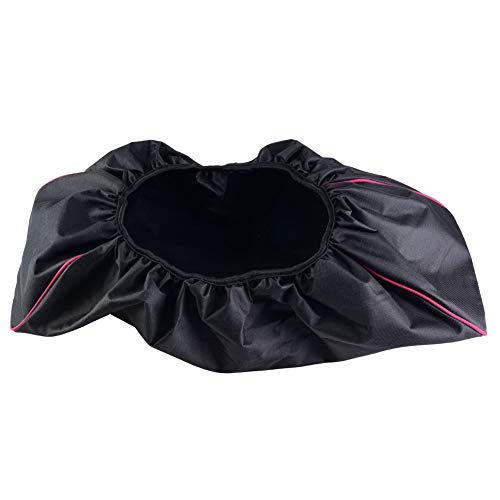 Black Winch Cover with Secure Fit for Trailer SUV with a Capacity of 8,000 to 17,500 Pounds