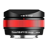 Amazon.co.jp: SG-image AF 25mm F1.8 APS-C Xマウント 単焦点 大口径
