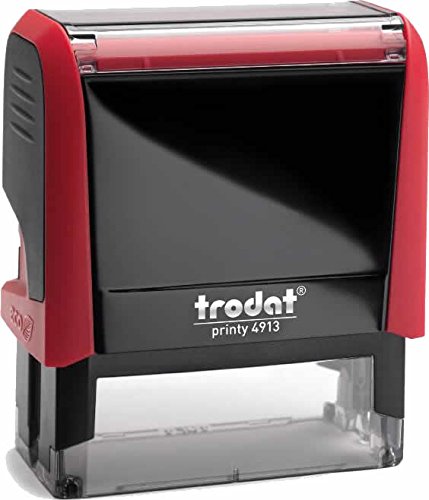 Preisvergleich Produktbild Trodat PRINTY 4913 FEUERROT, KISSEN SCHWARZ