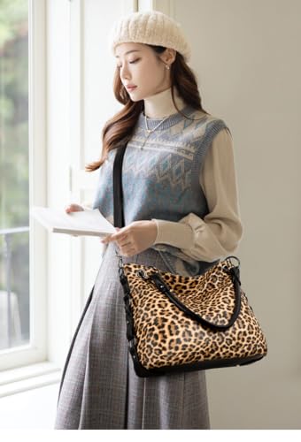 Bolso Hobo para Mujer Tipo Bolsa de Cubo de Cuero miniatura 2