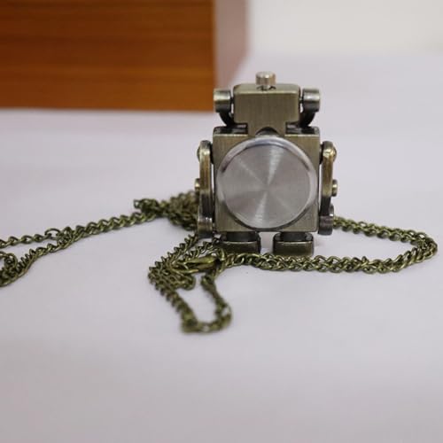 Reloj de robot vintage para evitar perder llaves con estilo retro 2