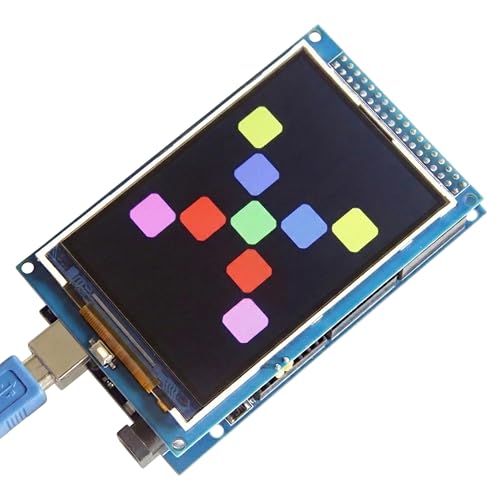 Écran Arduino Mega 2560 et Due - Module TFT 3.5 pouces 320x480 avec contrôleur d'affichage ILI9486