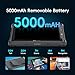 ONERugged Rugged Tablet M10J, 10,1 Zoll Windows 11 Pro Robustes Tablet, 8GB+128GB, Intel N5100, IP65 Wasserdicht, 5000mAh, 4G LTE GPS Industrieller Outdoor-PC Für Bauarbeiten