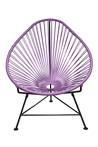 Innit Designs i05-01-12 Black Frame Junior Acapulco Chair, Orchid