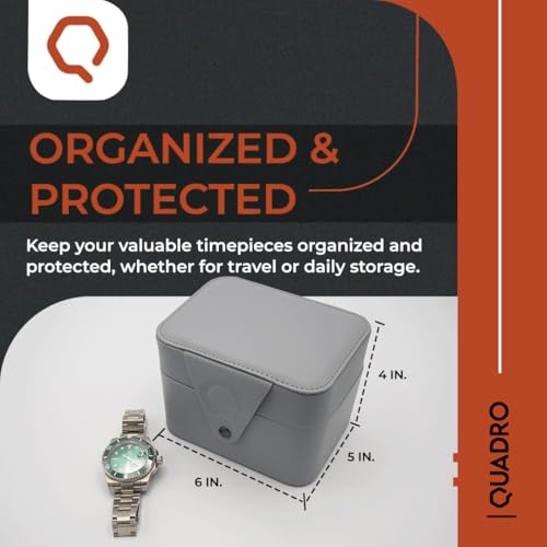 Quadro Essentials Jewelry Organizer & Travel Watch Case by Quadro Essentials - Used condition - Image 2