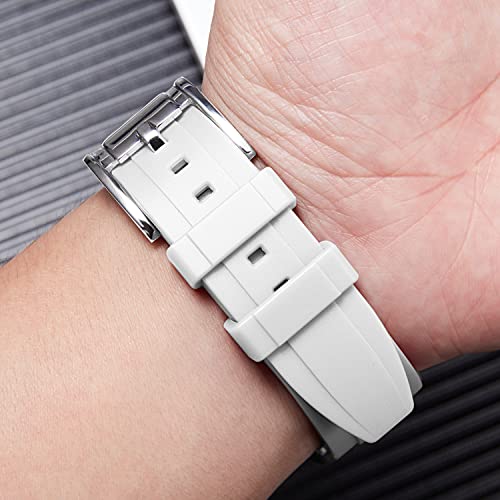 Image of BINLUN Quick Release Silicone Watch Bands Replacement Rubber Watch Straps 18mm 19mm 20mm 21mm 22mm 24mm Smartwatches Bands for Men and Women Waterproof Sport Watchbands