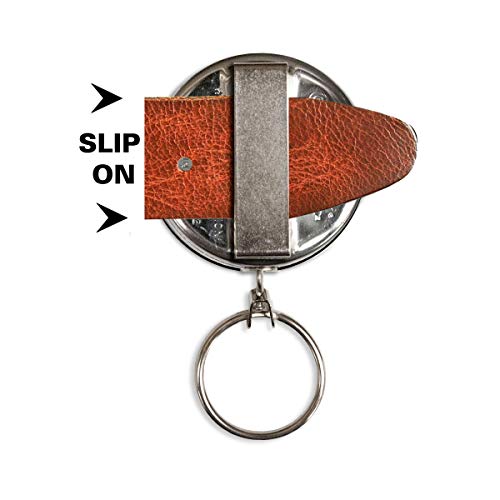 Lucky Line Original Key Bak with 24" Retractor, Black Slip-On (43401) by Lucky Line - Image 2