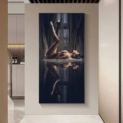 Art mural de ballet peinture d'art moderne haute définition
