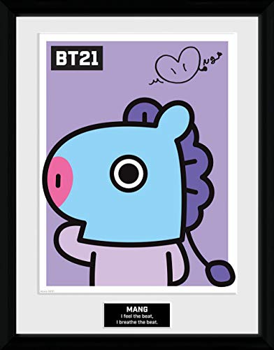 GB eye BT21 Mang 30 x 40cm Framed Collector Print