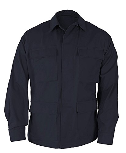 Propper Men's Standard Uniform BDU Coat, LAPD Navy, 60% Cotton, 40% Polyester, X-Large Long