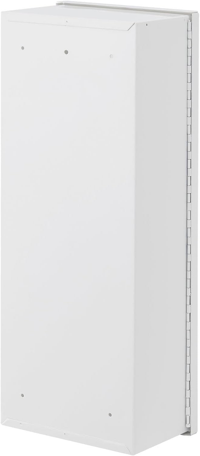 Global Industrial Fire Extinguisher Cabinet with Breakable Glass Window, Surface Mount, Fits 10 Lbs. Extinguishers, Steel Construction, 9" W x 9" D x 24" H