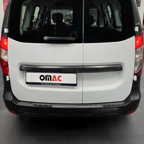 Protection de pare-chocs arrière contre les rayures de coffre en inox pour Dacia Dokker