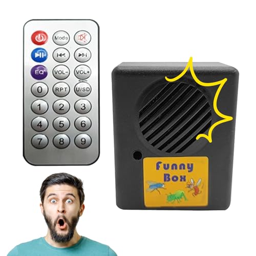 Boîte À Bruits Farce – Générateur De Sons Électronique | Appareil De Blague Télécommandé | Jouet Portable avec Bruits D’Animaux Multiples | pour Farces, Fêtes, Bureau & Réunions Familiales