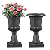 VEVOR Blumenspindel aus Kunststoff, 25x42 cm, 2er-Pack, Pflanzpokal....