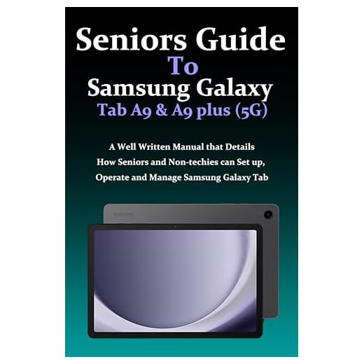 Seniors Guide to Samsung Galaxy Tab A9 and A9 Plus (5G): A Well Written Manual that Details How Seniors and Non-techies can Set up, Operate and Manage Samsung Galaxy Tab (English Edition)