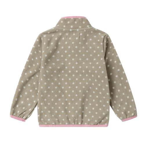 LittleSpring Girls Boys Fleece Jacket Zip Up Lightweight Printing2