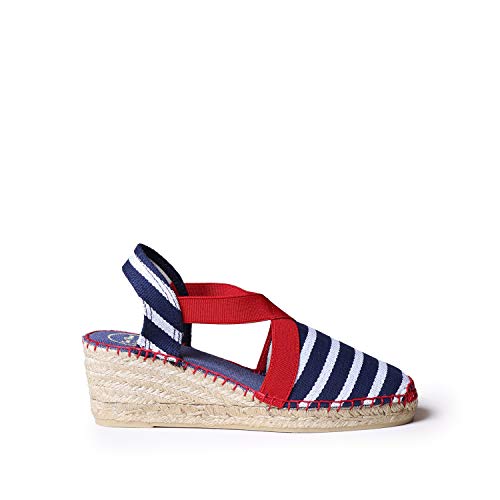TONI PONS Alpargata para Mujer en Tejido - TARBES Marinero, 40 EU