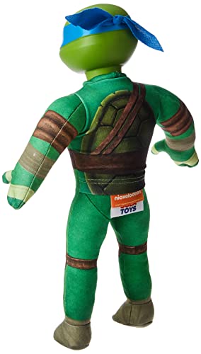 Boneco Fantoche Tartaruga Ninja Leonardo Sulamericana Fantasias Verde Único