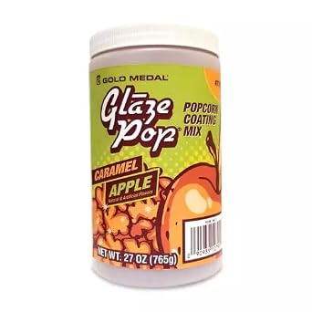 27 oz Caramel Apple Glaze Pop Popcorn Coating