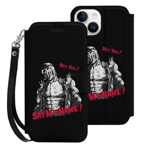 北斗の拳 iPhone15用ケース 手帳型 財布型 スマホケース カード収納 PUレザー おしゃれ アイフォン15用ケース 全面保護 マグネット式 耐衝撃 脱着簡単