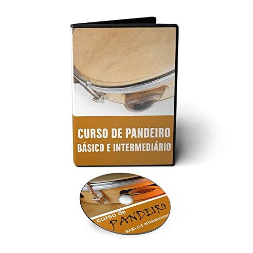 Curso de Pandeiro e Percussão em 02 DVDs Videoaula