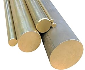 Metallbau-Systems Messingrohr MS58, 150mm