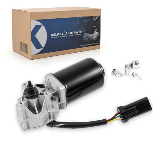 KELOKE Front Windshield Wiper Motor Compatible with Jeep Cherokee 4.0L 2000-2001[5 Pins] Replace...