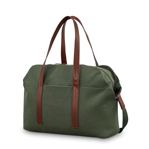 Samsonite Virtuosa Weekender Duffel Overnight Bag with Laptop Computer Sleeve, Pine Green by Samsonite - Used condition - US$68.55