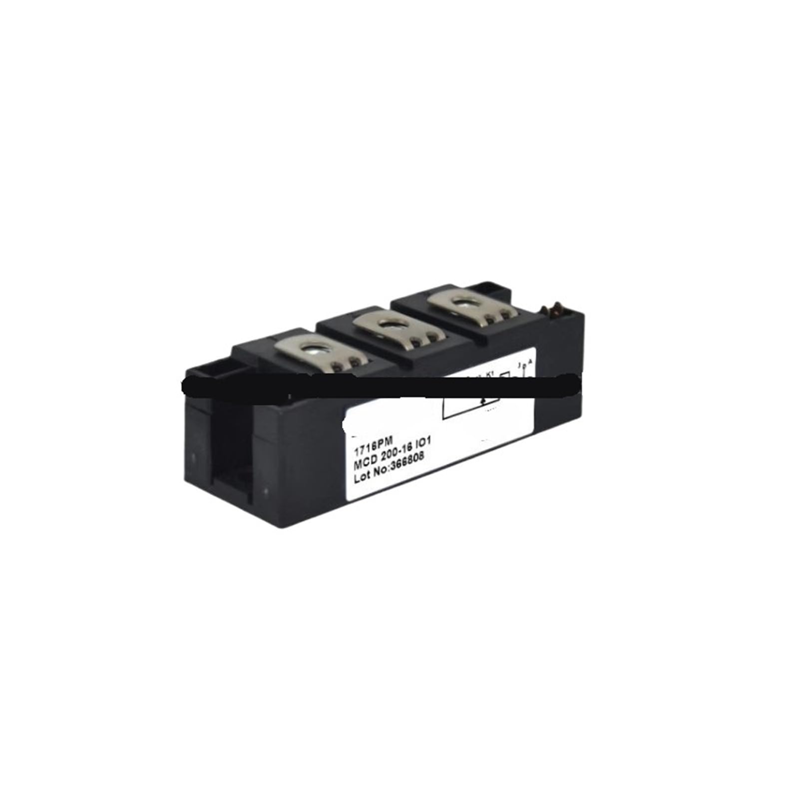 Module MCD200-12IO1 thyristor double pour régulation de puissance industrielle