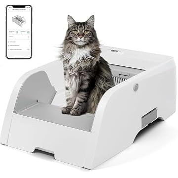Caixa de Areia Autolimpante, Caixa de Areia para Gatos Automática Atualizada, Autolimpante, Antibeliscão e Caixa de Areia Elétrica Inodora