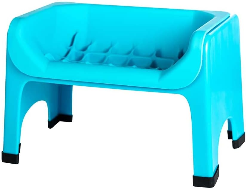 Fluff Trough Binge Blocker - Elevated Dog and Cat Slow Feeder - Vet Approved, BPA-Free, and Non-Toxic - with Dishwasher Safe Silicone Slow Feeder Insert - Purple Slow Feeder, Teal