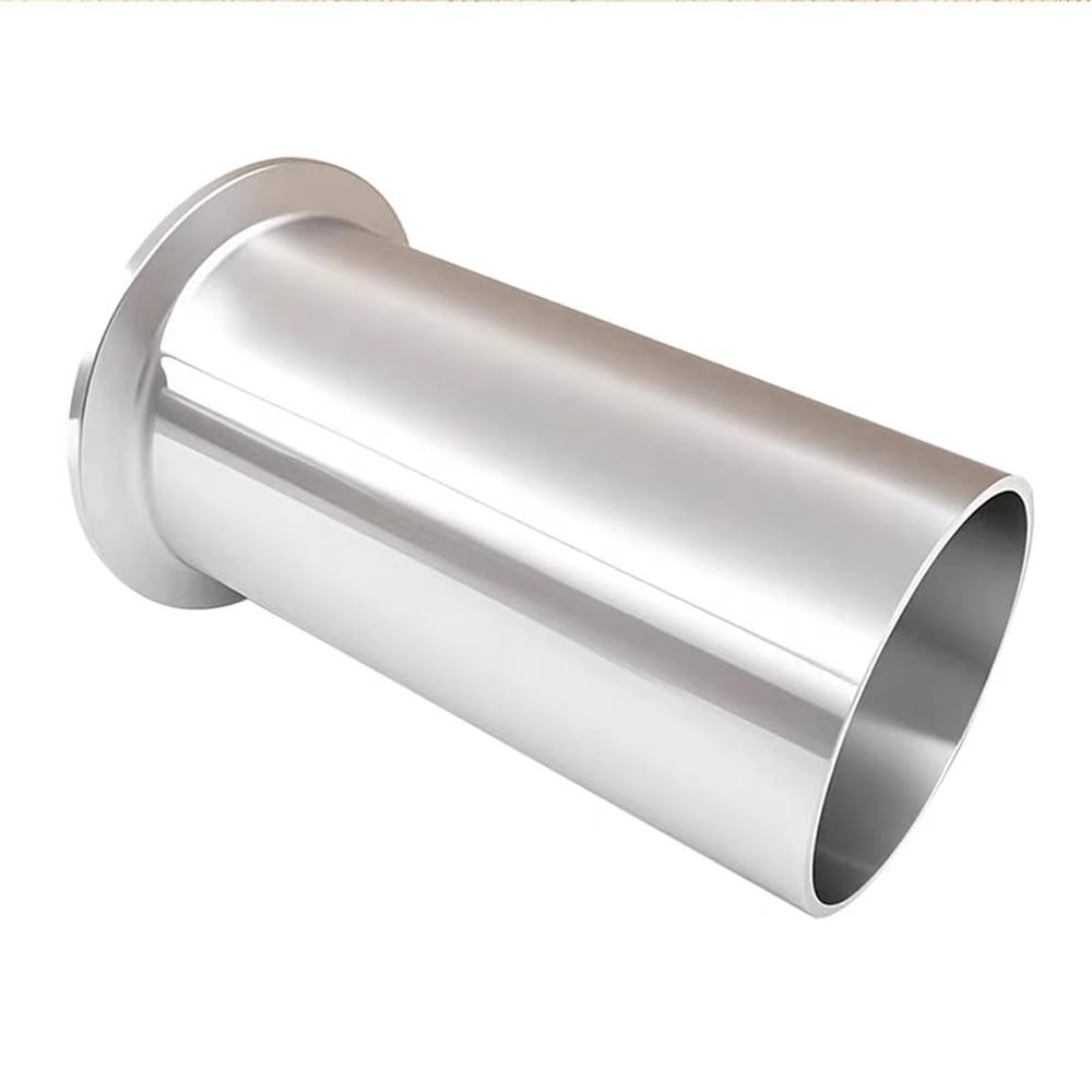 Rurka Rozszerzeniowa Tri-Clamp z Stali Nierdzewnej 304, Długość 80 mm, OD 1,5" 2" 4" (19-102 mm), Element Sanitarny do Piwowarni Domowej, Żywności, Mleczarni, Farmacji - 1 PC(102mm x K119)